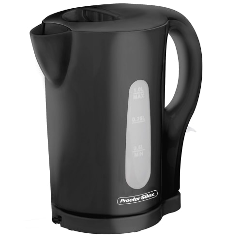 Bouilloire électrique Proctor Silex 1 litres, noir
